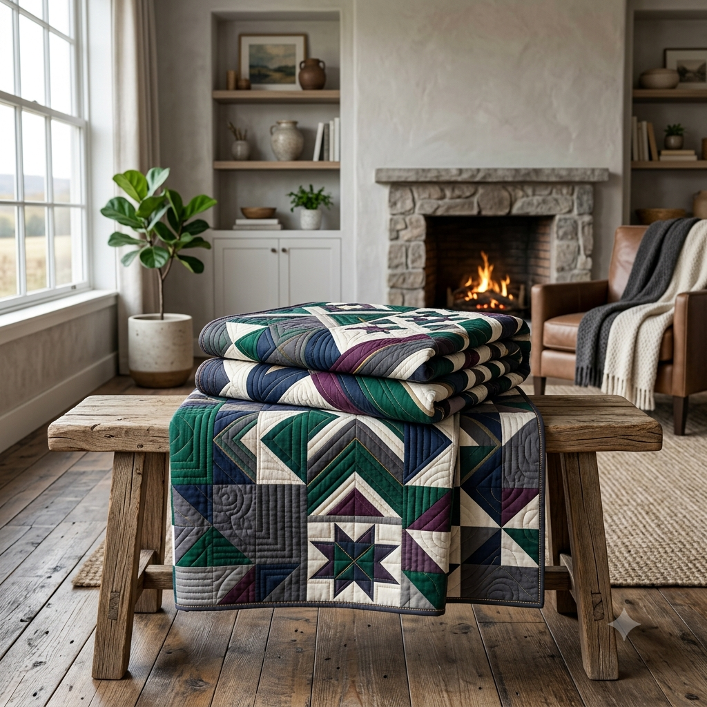 Mystic Quilt Pattern, Instant Download
