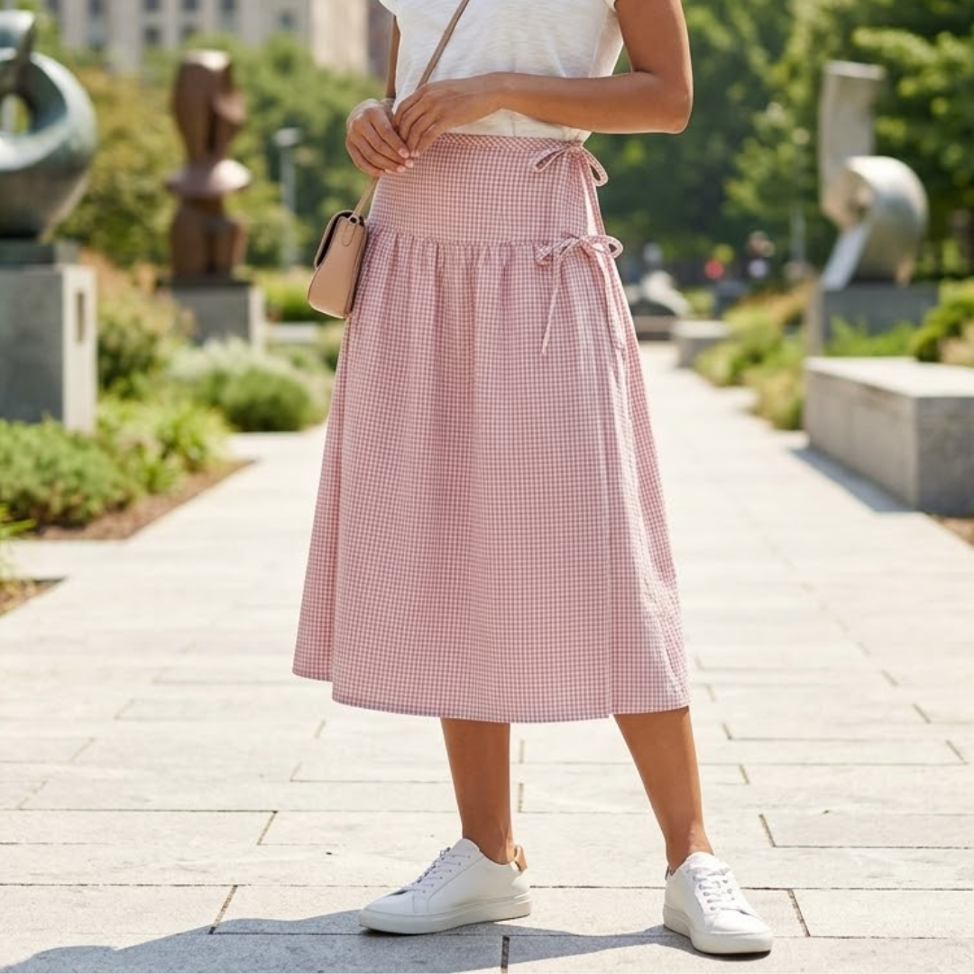 Low Waist Wrap Skirt Sewing Pattern PDF, 12 Sizes, Beginner Friendly Pattern