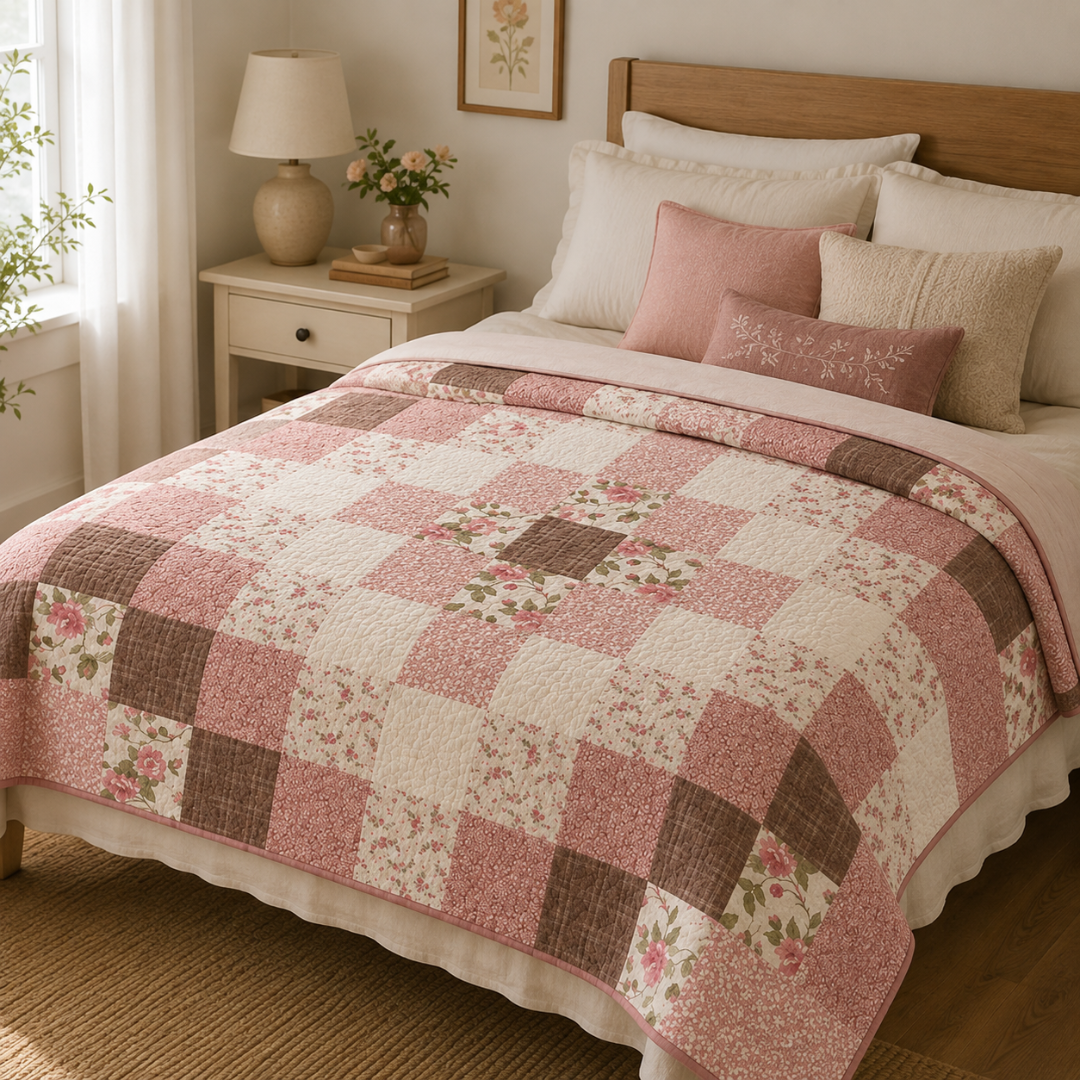 Oasis Quilt Pattern, Easy Beginner Quilting Project