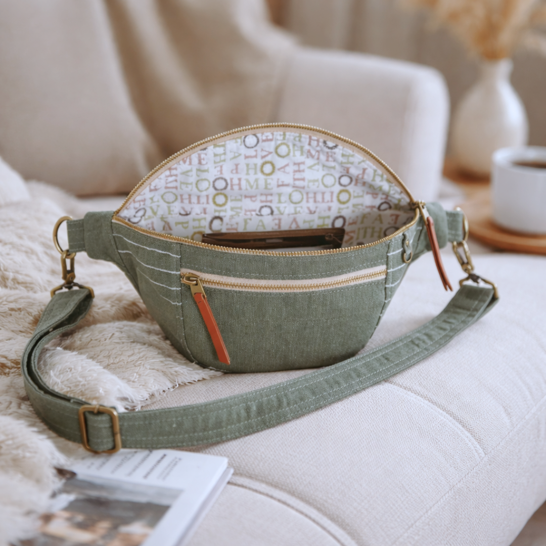 Fanny Pack Sewing Pattern PDF, Instant Download